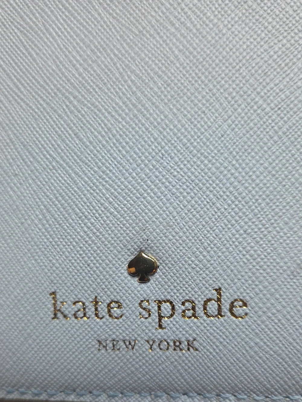 KATE SPADE Karolina Cedar Street Sky Blue Wallet Wristlet